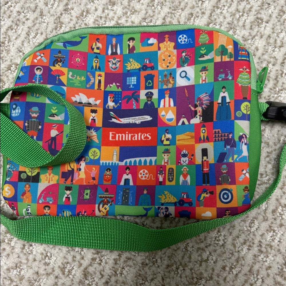 Emirates Airline Kids Colorful Shoulder/Waist Bag